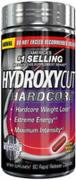 Hydroxycut Hardcore, America's #1 Selling Weight Loss Brand, 60 ct