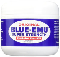 Blue-Emu Super Strength Emu Oil 4 Oz pour le soulagement mineur des muscles et des articulations de l'arthrite