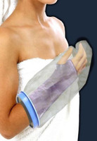 Djo Bell Horn Aqua Armor Cast & Bandage Dusch-Schwimmschutz für Erwachsene, kurzer Arm