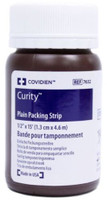 Curity Plain Packing Strip 1/2" x 15' (1.3 cm x 4.6 m) for wet-to-dry packing