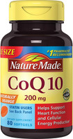 Nature Made Coq10 200 Mg Naturally Orange,Value Size 80 Counts