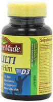 Nature Made Multi For Him Vitamin and Minera, No Iron, 90 Tablets