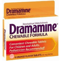 Dramamine Chewable Tabs Orange 8ct