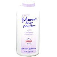 Johnsons babypulver lavendel og kamille - 15 oz