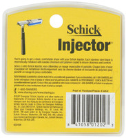 Schick Injector Blades 7 ea עם כרום עמיד