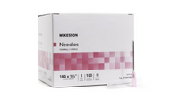 Hypodermic Needle McKesson Without Safety 18 Gauge 1-1/2 Inch