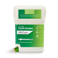 Ultimed UltiCare® Syringe 31G x 1/3" L 1cc Volume, Disposal, Latex-Free