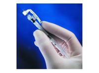 SafetyGlide Insulin Syringe with Needle 1/2 mL 29 Gauge 1/2 Inch Attached Needle Sliding Safety Needle Box of 100