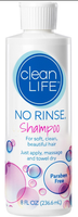 No Rinse Rinse-Free Shampoo 8 oz
