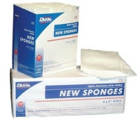 Dukal_NonWoven_Sponge_4_Ply_4_4_Inch_Box_of_251