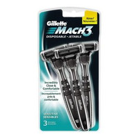 Gillette Mach3 Disposable Sensitive 3-Count