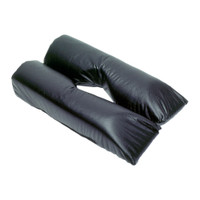 Coussin facial en mousse Max relax 12" réutilisable, noir
