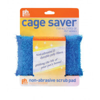 Prevue Cage Saver Non-Abrasive Scrub Pad 1 Pack - (Assorted Colors)