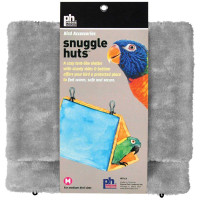 Prevue Snuggle Hut Medium - 9,75"L x 5,75"L x 10,5"H - (Couleurs assorties) 