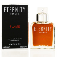  ETERNITY FLAME/CALVIN KLEIN EDT SPRAY 3.4 OZ (100 ML) (M)