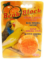 Living World Beak Block - מינרלים של הטבע - כתום 2 אונקיות 