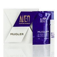  ALIEN/THIERRY MUGLER HETTEglass SPESIAL ALIEN EDP SPRAY HETTEglass 0,04 OZ ALIEN BODY LOTION 0,3 OZ Gave Ikke til salgs