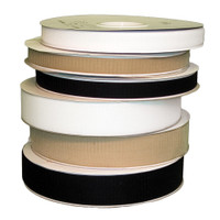 Boucle Velcro, 1/2" x 25 vg., beige
