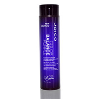  מרכך Joico Balance Purple/Joico 10.1 אונקיות (300 מ"ל) מבטל גוונים צהובים על שיער בלונדיני/אפור