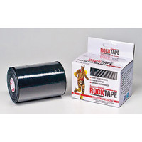 Rocktape mini big daddy, rouleau de 4" x 16,4', noir avec logo
