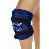 ELASTO GEL HOT/COLD KNEE WRAP, FLEXIBLE, MICROWAVEABLE, 15-20" KNEE CIRCUMFERENCE
