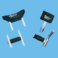 Almohadilla para brazo Crutch Mate para par de muletas estilo auxiliar
