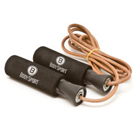 Body sport cuero speed rope sin látex
