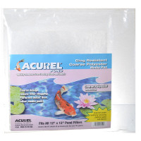 Acurel Grossier Polyester Media Pad - Bassin pour filtres de bassin de 12" de long x 12" de large