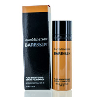 BAREMINERALS/BARESKIN PURE BRIGHTENING SERUM FOUNDATION BARE WALNUT 1.0 OZ TONE CORRECTING SPF 20 