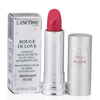 LANCOME/ROUGE IN LOVE HIGH POTENCY COLOR LIPSTICK (377N)MIDNIGHT ROSE 0.12 OZ 6H WEAR FEATHERLIGHT