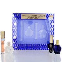 MINI SET/ELIZABETH TAYLOR 4 PC. SET VALUE £38.99 (W) WHITE DIAMONDS EDT SPRAY 0.5 OZ FOREVER ELIZABETH EDP SPRAY MINI 0.33 OZ WHITE DIAMONDS NIGHT EDT SPRAY MINI 0.33 OZ PASSION EDT SPRAY 0.5 OZ IN DISPLAY BOX