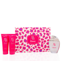  AV GLAMOUR/ADRIENNE VITTADINI SET VALUE $128 (W) EDP SPRAY 3.0 OZ BODY LOTION 3.3 OZ SHOWER GEL 3.3 OZ