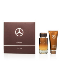  Mercedes-benz men le parfum/mercedes-benz set (m) edp spray 4.0 oz gel de ducha 3.3 oz 