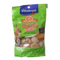 LM Vitakraft Oven Baked Crunchy Bites Small Pet Treats - Real Cran-Orange Flavor 4 oz