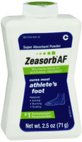 Zeasorb AF 2.5 Ounce Antifungal Treatment Cures most Athlete's Foot