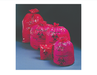 Infectious Waste Bag McKesson 30 to 33 gal. Red Bag Polymer Film 31 X 41 Inch
