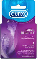 Préservatif Durex extra sensible 3 unités