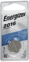 Pilas Energizer de litio de 3 V, (1 unidad de batería), negro/plateado #ecr2016bp