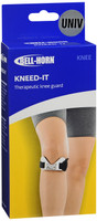 Kneed-IT Knæbeskytter i hvid/sort