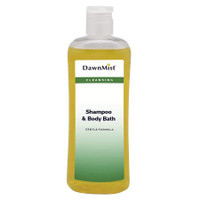 DawnMist® Shampooing et nettoyant pour le corps Flacon souple parfum abricot 8 oz