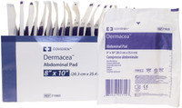  Kendall DERMACEA Serviettes abdominales stériles 8" x 10" Boîte de 18 serviettes