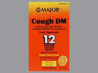 Major Cough DM ER Suppressant 89 ML dextromethorphan polistirex 12H 30 MG/5 ML