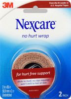 Nexcare No Hurt Wrap 2" x 80" 1 chacun