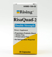 Risaquad-2 375mg Probiotic Dietary Supplement Capsules 30 count