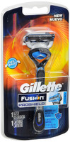 Gillette fusion proshield manuell barberhøvel chill 1 teller