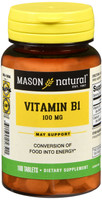 Mason natuurlijke vitamine b-1 100 mg tabletten 100 tellingen 