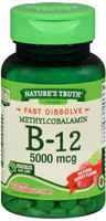 Nature's Truth B12 Vitamin 5000 mcg 60 tabletter