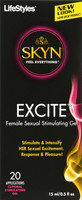 Lifestyles excita gel estimulante femenino 0.50 oz