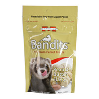 RA Bandits Premium Ferret Treat - Beurre de cacahuète - 3 oz
