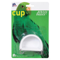 Tasse pour cage à oiseaux demi-ronde suspendue Ra birdie basics - petite
